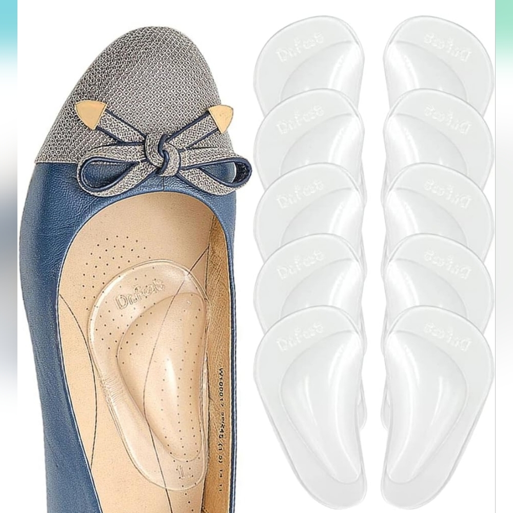 NWOT:Dr. Foot Plantar Fasciitis Arch Support Shoe Insoles